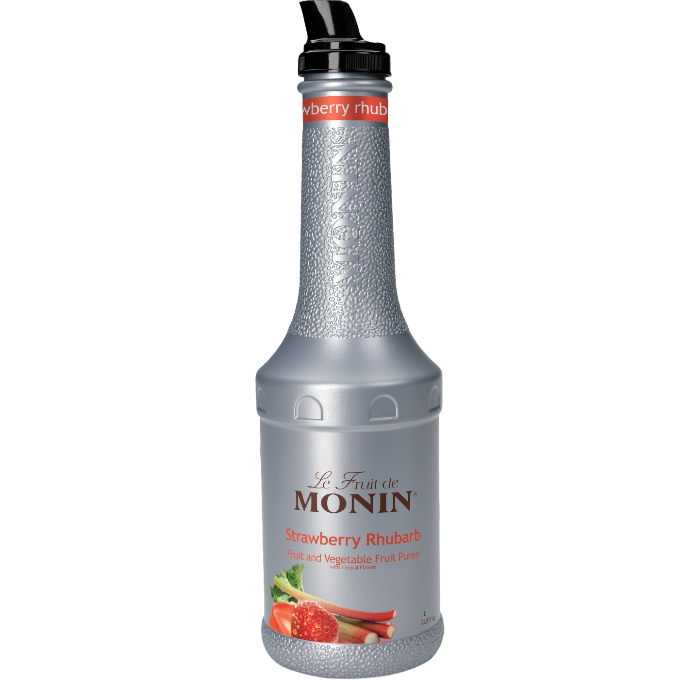 Photo of Strawberry&Rhubarb Fruit Syrup-puree MONIN, 1L