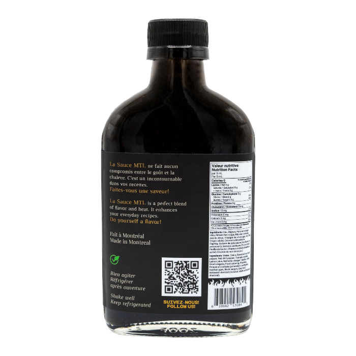 Photo of Charcoal Sauce LaSauce, 200 ml