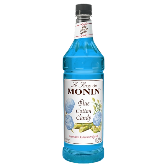 Photo of Blue Cotton Candy Syrup MONIN, 1L