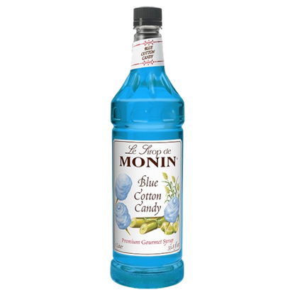 Photo of Blue Cotton Candy Syrup MONIN, 1L