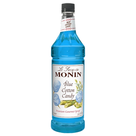 Photo of Blue Cotton Candy Syrup MONIN, 1L