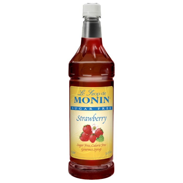 Photo of Strawberry Syrup Sugar Free MONIN, 1L