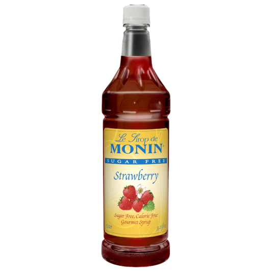 Photo of Strawberry Syrup Sugar Free MONIN, 1L