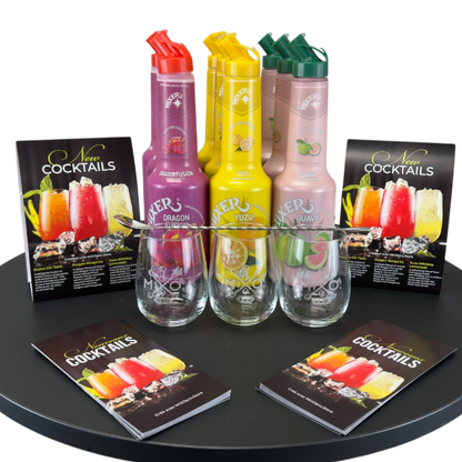 Kit de démarrage pour COCKTAILS faciles - Pitaya, Yuzu, Goyave