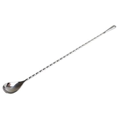 Teardrop Bar Spoon 300mm - Stainless Steel