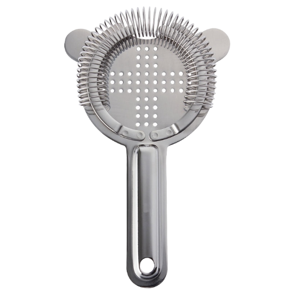 Strainer With Crossed Apertures - Stainless Steel