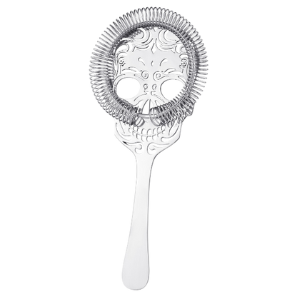 Artistic Skull Cocktail Strainer - Stainless Steel