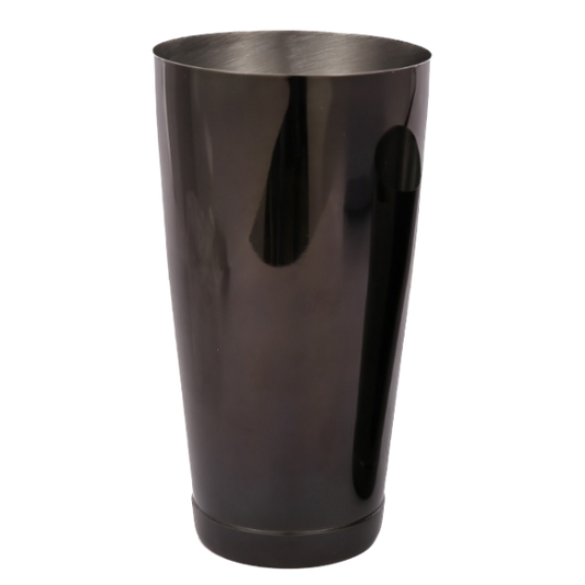 Boston Cocktail Shaker 28oz - Gun Metal Black Plated Tin on Tin