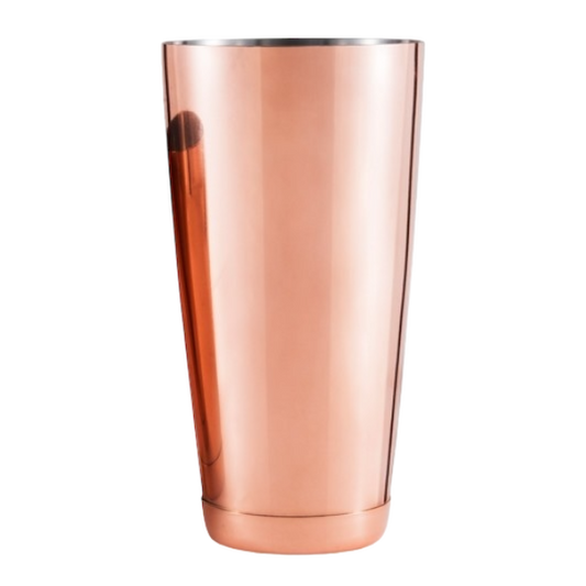 Boston Cocktail Shaker 28oz - Copper Plated Tin on Tin