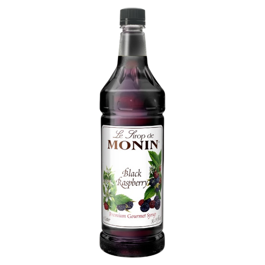 Framboise Noire Sirop MONIN, caisse de 4x1L