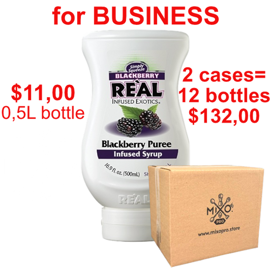 Blackberry Syrup REÁL, B2B bundle