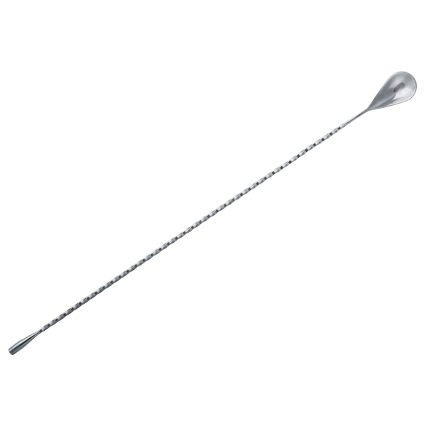 Teardrop Bar Spoon 300mm - Stainless Steel