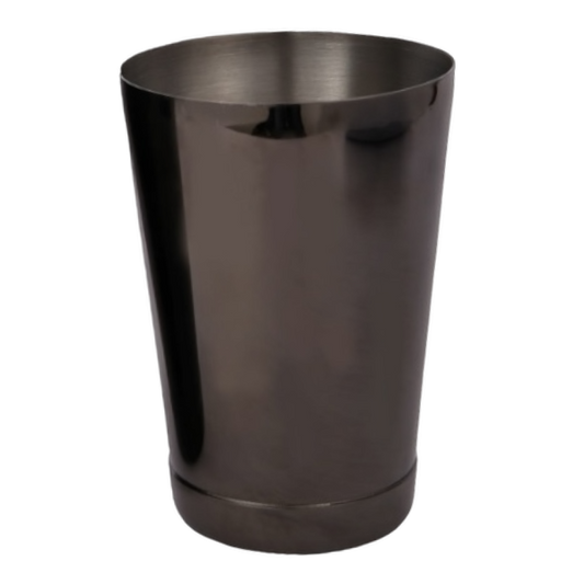 Boston Cocktail Shaker 18oz - Gun Metal Black Plated Tin on Tin