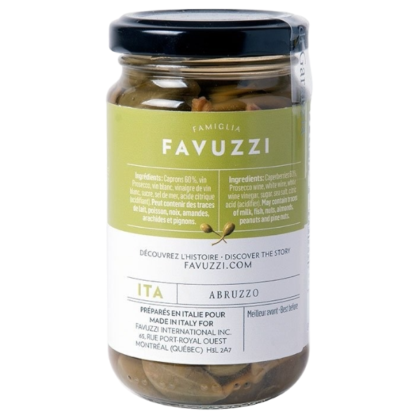 Caperberries FAVUZZI, 180g