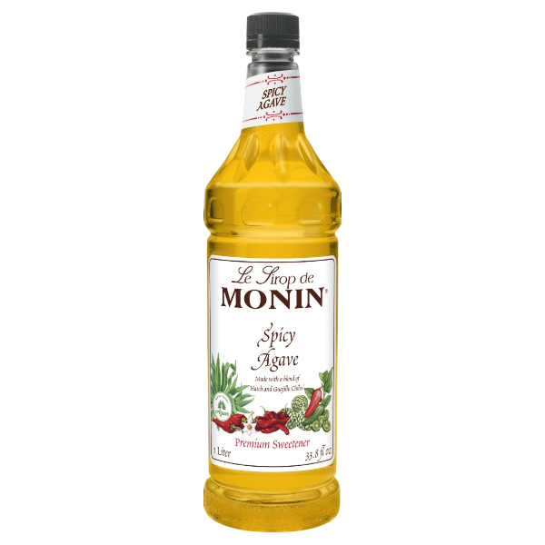 Agave Spicy Sweetener Syrup MONIN, 1L