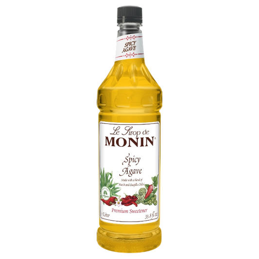 Agave Spicy Sweetener Syrup MONIN, 1L