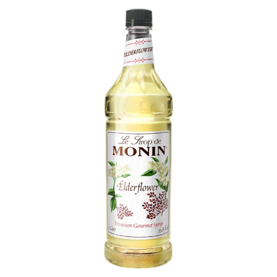 Elderflower Syrup MONIN, Box of 4 - $14,25/pc