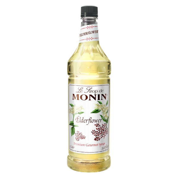  Fleur de Sureau Sirop MONIN, caisse de 4x1L