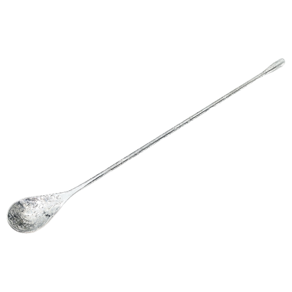 Floral Teardrop Bar Spoon 300mm - Stainless Steel