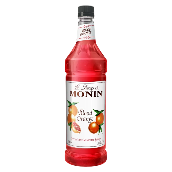 d'Orange Sanguine Sirop MONIN, caisse de 4x1L