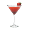 Strawberry Balsamic Martini