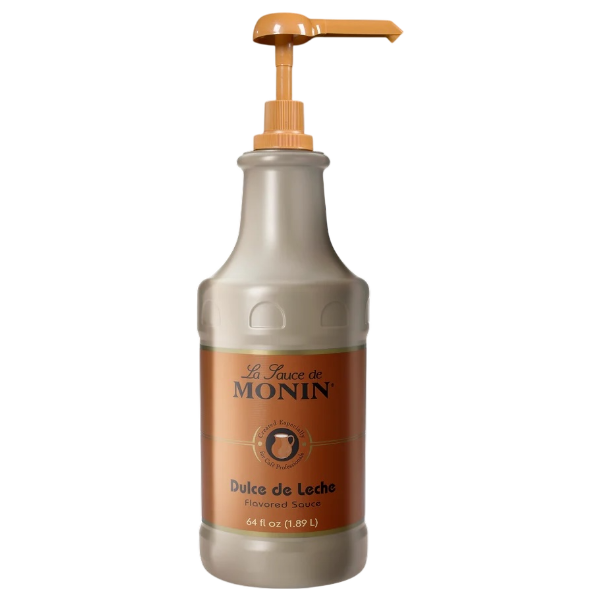 Dulce de Leche Sauce Topping MONIN, 64oz/1,89L
