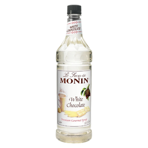Chocolat Blanc Sirop MONIN, caisse de 4x1L