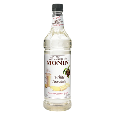 Chocolate White Syrup MONIN, Box of 4 - $14,25/pc