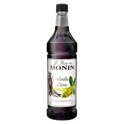 Vanilla Creme Syrup MONIN, Box of 4 - $14,25/pc