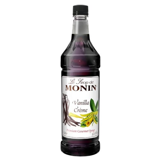 Vanilla Creme Syrup MONIN, case of 4x1L