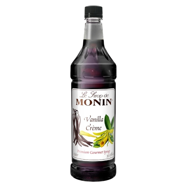 Vanilla Creme Syrup MONIN, case of 4x1L