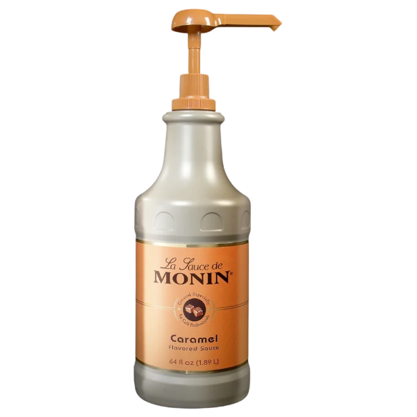 Caramel Sauce Topping MONIN, 64oz/1,89L