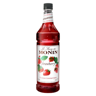 Strawberry Syrup MONIN, Box of 4 - $14,25/pc