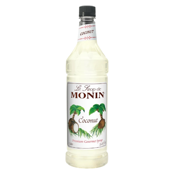 Coconut Syrup MONIN, Box of 4 - $14,25/pc