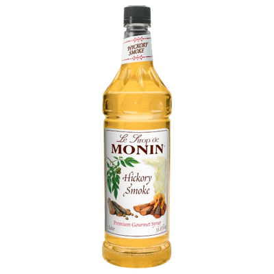 Hickory Smoke Syrup MONIN, Box of 4 - $14,25/pc