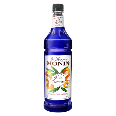 Blue Curacao Syrup MONIN, Box of 4 - $14,25/pc