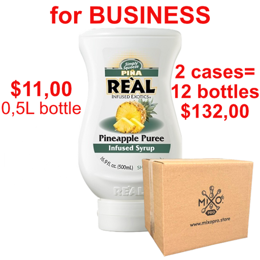 Pineapple Syrup REÁL, B2B bundle