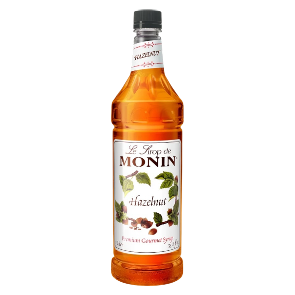 Hazelnut Syrup MONIN, Box of 4 - $14,25/pc