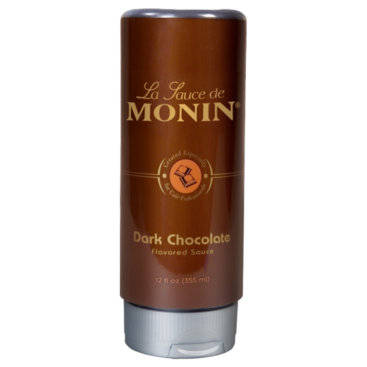 Chocolate Dark Sauce Topping MONIN, 12oz