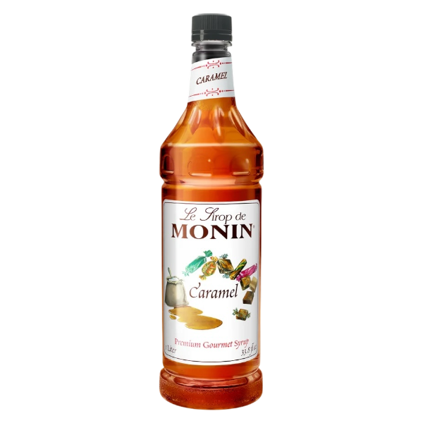 Caramel Syrup MONIN, Box of 4 - $14,25/pc
