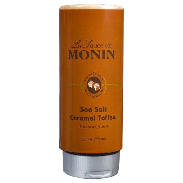 Caramel Sea Salt Sauce Topping MONIN, 12oz