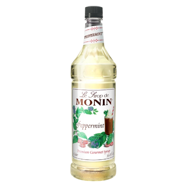 Peppermint Syrup MONIN, Box of 4 - $14,25/pc