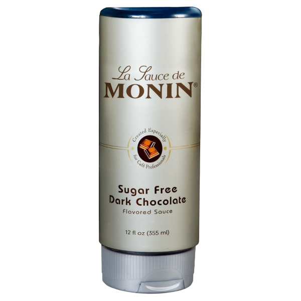 Chocolate Dark Sugar Free Sauce Topping MONIN, 12oz