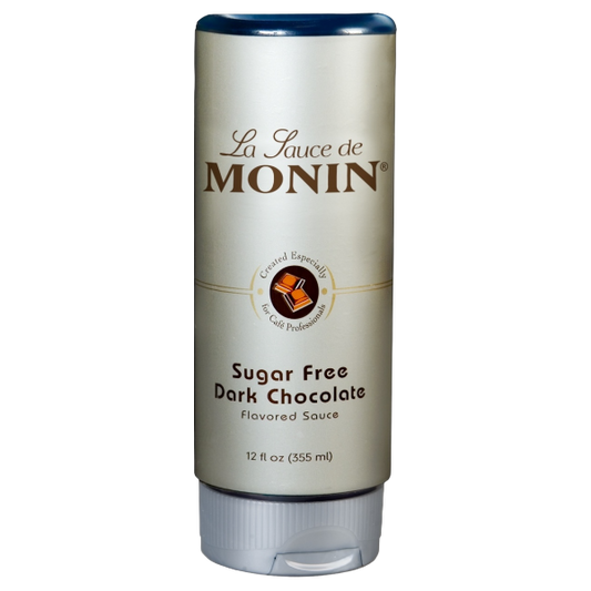 Chocolate Dark Sugar Free Sauce Topping MONIN, 12oz