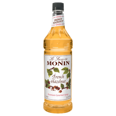 Hazelnut French Syrup MONIN, Box of 4 - $14,25/pc
