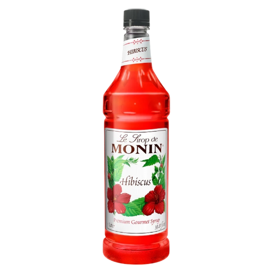 Hibiscus Syrup MONIN, case of 4x1L