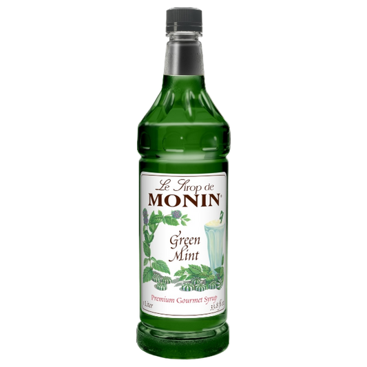 Mint Green Syrup MONIN, 1L