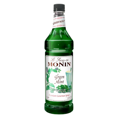 Mint Green Syrup MONIN, Box of 4 - $14,25/pc