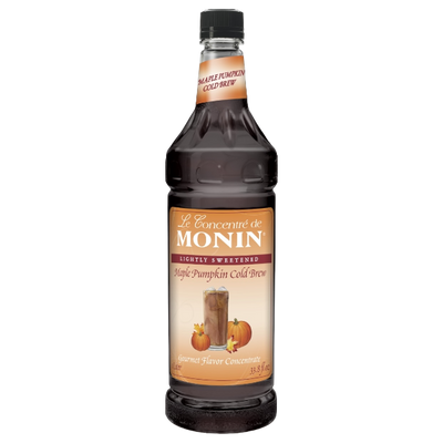 Pumpkin Maple Cold Brew Concentrate MONIN, Box of 4x1L