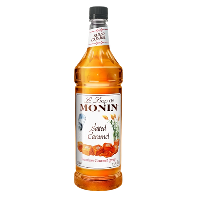 Caramel Salted Syrup MONIN, Box of 4 - $14,25/pc